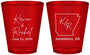 Custom Wedding Plastic Shot Glasses - Arkansas | 103