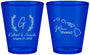 Custom Wedding Plastic Shot Glasses - Hawaii | 110