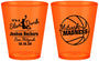 Custom Bar Mitzvah Plastic Shot Glasses - 13th Birthday Basketball | 110000