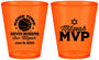 Custom Bar Mitzvah Plastic Shot Glasses - 13th Birthday Basketball | 110001