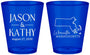 Custom Wedding Plastic Shot Glasses - Massachusetts | 120