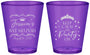 Custom Bat Mitzvah Plastic Shot Glasses - 12th Birthday Tiara | 120002