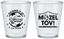 Custom Bat Mitzvah Plastic Shot Glasses - 12th Birthday Soccer | 120013