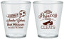 Custom Bat Mitzvah Plastic Shot Glasses - 12th Birthday Soccer | 120014