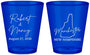 Custom Wedding Plastic Shot Glasses - New Hampshire | 128