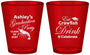 Custom Graduation Plastic Shot Glasses - Class Of 2027 Crawfish Boil | 130000