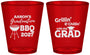 Custom Graduation Plastic Shot Glasses - Class Of 2027 Bbq | 130007
