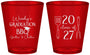 Custom Graduation Plastic Shot Glasses - Class Of 2027 Bbq | 130008