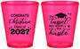 Custom Graduation Plastic Shot Glasses - Class Of 2027 Tassel Hassel | 130013
