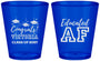 Custom Graduation Plastic Shot Glasses - Class Of 2027 Educated Af | 130017