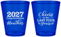 Custom Graduation Plastic Shot Glasses - Class Of 2027 Last Four Years | 130023