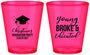Custom Graduation Plastic Shot Glasses - Class Of 2027 Young Broke | 130026