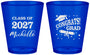 Custom Graduation Plastic Shot Glasses - Class Of 2027 Congrats | 130027