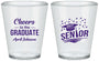 Custom Graduation Plastic Shot Glasses - Class Of 2027 Cheers Graduate | 130035