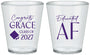Custom Graduation Plastic Shot Glasses - Class Of 2027 Educated Af | 130040