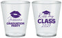 Custom Graduation Plastic Shot Glasses - Class Of 2027 Kiss My Class | 130041