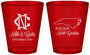 Custom Wedding Plastic Shot Glasses - North Carolina | 132
