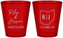 Custom Wedding Plastic Shot Glasses - Ohio | 134