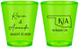 Custom Wedding Plastic Shot Glasses - Oklahoma | 135