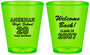 Custom Class Reunion Plastic Shot Glasses - Class Of 2007 20 Year | 140001
