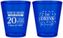 Custom Class Reunion Plastic Shot Glasses - Class Of 2007 20 Year | 140006