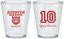 Custom Class Reunion Plastic Shot Glasses - Class Of 2017 10 Year | 140015