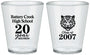 Custom Class Reunion Plastic Shot Glasses - Class Of 2007 20 Year | 140016