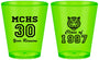 Custom Class Reunion Plastic Shot Glasses - Class Of 1997 30 Year | 140017