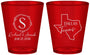 Custom Wedding Plastic Shot Glasses - Texas | 142