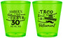 Custom Retirement Plastic Shot Glasses - Taco Bout A Retirement | 150003