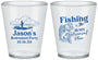 Custom Retirement Plastic Shot Glasses - Fishing | 150009