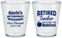 Custom Retirement Plastic Shot Glasses - Teacher | 150022