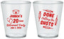 Custom Retirement Plastic Shot Glasses - Nurse | 150026