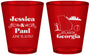 Custom Wedding Plastic Shot Glasses - Georgia | 159