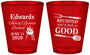 Custom Family Reunion Plastic Shot Glasses - Bbq Reunited | 160001