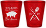 Custom Family Reunion Plastic Shot Glasses - Bbq Barbeque | 160003