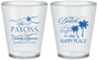Custom Family Reunion Plastic Shot Glasses - Beach Is My Happy Place | 160016