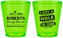 Custom Family Reunion Plastic Shot Glasses - Golf | 160049