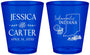 Custom Wedding Plastic Shot Glasses - Indiana | 163