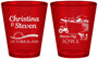 Custom Wedding Plastic Shot Glasses - Iowa | 164