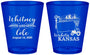 Custom Wedding Plastic Shot Glasses - Kansas | 165