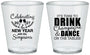 Custom New Years Plastic Shot Glasses - 2027 Drink Dance | 170002