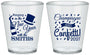 Custom New Years Plastic Shot Glasses - 2027 Confetti | 170003