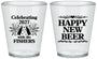 Custom New Years Plastic Shot Glasses - 2027 Happy New Beer | 170004