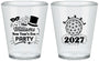Custom New Years Plastic Shot Glasses - 2027 Ball | 170005