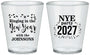 Custom New Years Plastic Shot Glasses - 2027 Ringing In | 170013