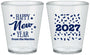 Custom New Years Plastic Shot Glasses - 2027 Confetti | 170027