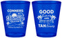 Custom Family Vacation Plastic Shot Glasses - Good Times Tan Lines | 180005