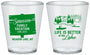 Custom Family Vacation Plastic Shot Glasses - Life Is Better At The Lake | 180010