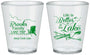 Custom Family Vacation Plastic Shot Glasses - Lake Camping | 180012